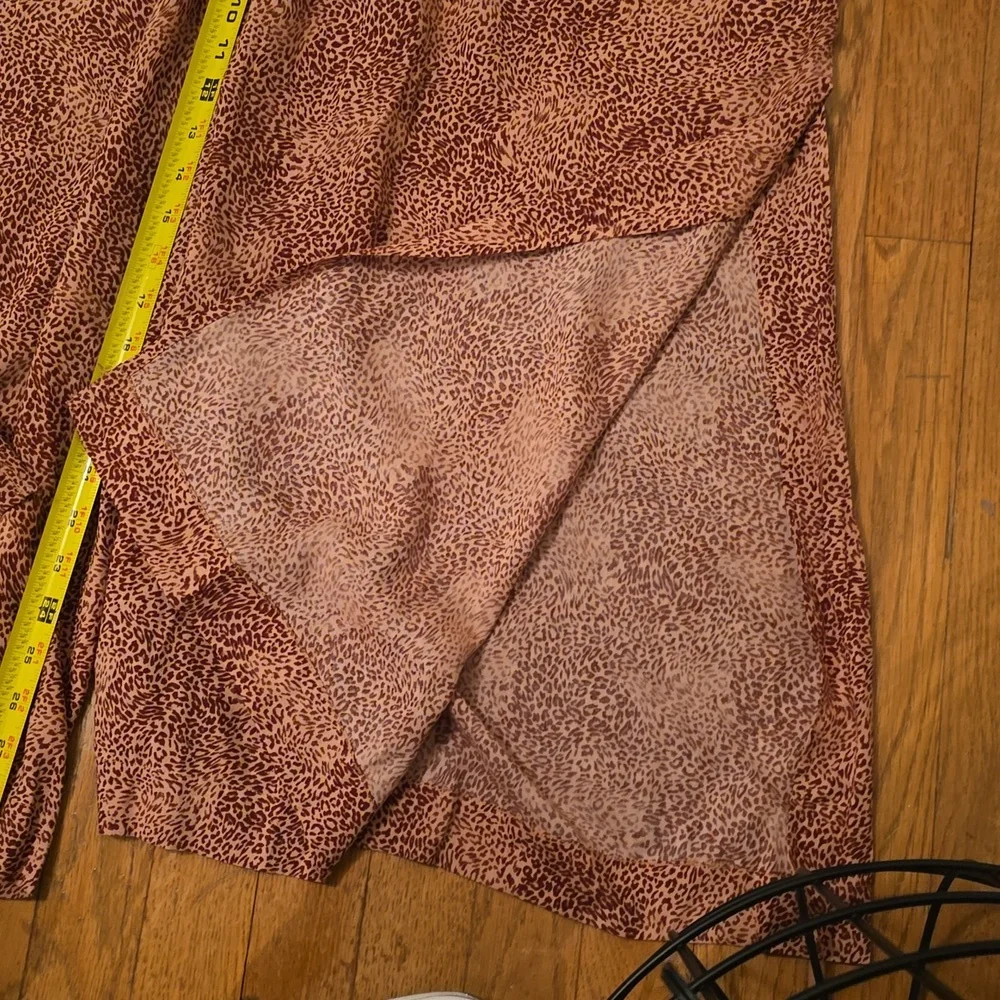 JESSICA SIMPSON BRAND WOMEN'S PLUS SIZE LEOPARD PRINT PANTS SIZE 2X - Picture 12 of 14